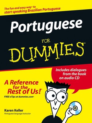 cover image of Portuguese For Dummies